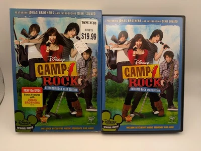Disney Camp Rock DVD Extended Rock Star Edition Jonas Brothers Demi Lovato - Bild 1 von 3