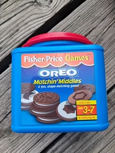 Vintage Fisher Price Oreo game 1998 Has 8 Cookies Matching Middles Excellent - Bild 1 von 3