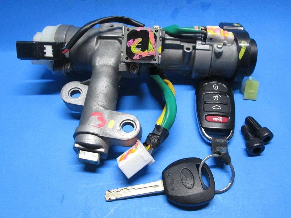 Interruptor de encendido Hyundai Azera 2006-2011 cilindro de bloqueo 1 llave 1 mando 819103L010 OEM Foto 1 de 4