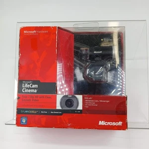 New Microsoft LifeCam Cinema Black 1393 For PC - Picture 1 of 8