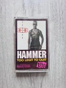 MC Hammer Too Legit To Quit Hip Hop Cassette Tested and Working - Picture 1 of 6