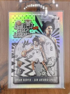 2025-26 Topps Target Exclusive - Dylan Harper Limited Stock Legends RC #LST-2 - Bild 1 von 2