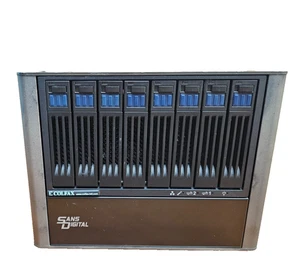 Sans Digital JBOD Storage | USED | 8 x 240 GB INTEL SSD | Power INCLUDED | READ - Picture 1 of 6