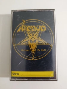 Rare Venom Welcome To Hell - Banzai Cassette Tape 1984 - BRC4 1907 Black Shell - Picture 1 of 7