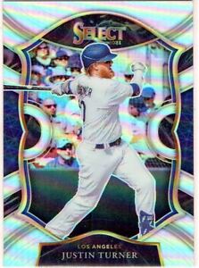2021 Panini Select Baseball Concourse Level PARALLEL Justin Turner #49 Dodgers