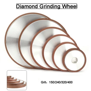 Resin Parallel Diamond Grinding Wheel 3"-8" Abrasive Tool Set For Carbide Metal - Picture 1 of 34