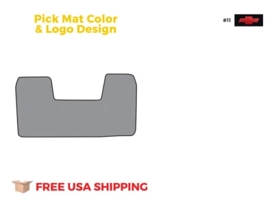 FITS 1988-1998 Chevrolet K2500 Floor Mat Frt Row 1pc Cutpile Foto 1 de 4