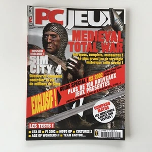 revue magazine PC JEUX n°56 Juillet/Aout 2002: Medieval total war... - Foto 1 di 3