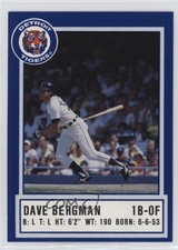 1988 Detroit Tigers Police Dave Bergman
