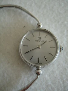 NOS NEW VINTAGE BRACELET REVUE SWISS WATCH 1960'S - Picture 1 of 4