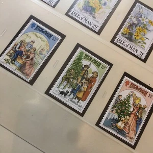 ISLE OF MAN MINT STAMPS 1987 THE VICTORIAN CHRISTMAS Set Of 3 MNH WCP - Picture 1 of 1