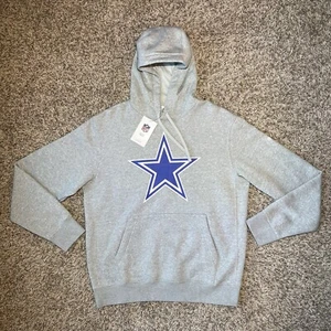Nike Dallas Cowboys Hoodie Mens Size Medium Playback Grey Blue Star Logo New - Picture 1 of 7