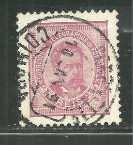 PORTUGAL 65 USED KING LUIZ ISSUE OF 1887 SCV 3.00 - Picture 1 of 2