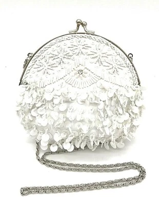 Women's sequin Purse with Shoulder strap  "New"  USA Stock - Image 1 of 4