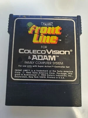 CBS COLECOVISION FRONT LINE TAITO 1982 FOR COLECO & ADAM LOOSE - Immagine 1 di 2