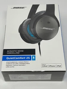 Auriculares con cancelación de ruido acústico Bose QuietComfort 25 QC25 iPod iPhone iPad. - Imagen 1 de 16