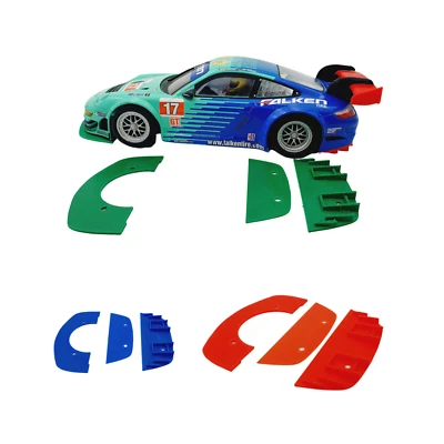 Carrera Digital 124 Porsche Gt3 Bodykit Tuning Zubehör Kleinteil Set für Autos