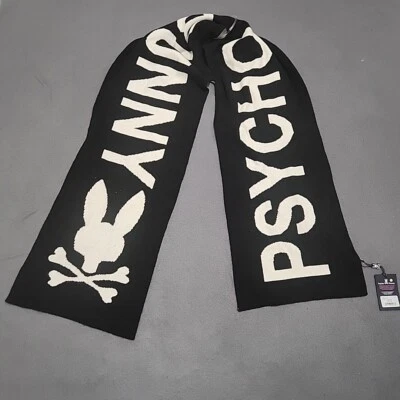 Bufanda Eldridge Psycho Bunny para hombre B6A003U1SF talla OS precio de venta sugerido por el fabricante 120 USD Foto 1 de 4