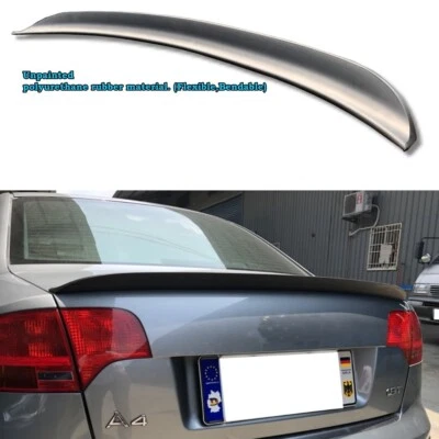 Alerón trasero plano negro 284G para maletero Audi S5 RS5 2007~15 cupé Foto 1 de 4