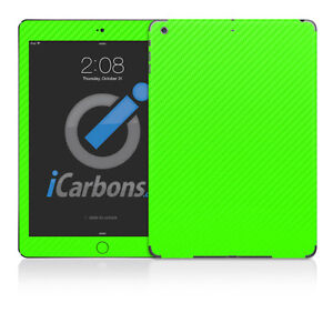 iPad Air Skin - Green Carbon Fibre skin by iCarbons