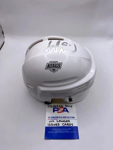 ADRIAN KEMPE Los Angeles LA Kings SIGNED Autograph Hockey Mini Helmet PSA COA - Picture 1 of 3