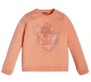 Guess Big Mädchen French Terry Strass Logo Sweatshirt French Terry Gr. 16 - Bild 1 von 3