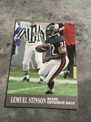 Lemuel Stinson Bears 1991 Fleer Ultra #161 - Image 1 of 2