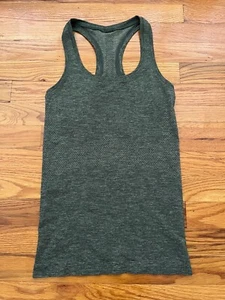 LULULEMON Swiftly Tech Canotta Racerback Taglia 2, Verde - Foto 1 di 6