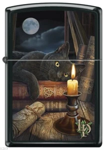 ZIPPO ★ BLACK CAT by Lisa Parker