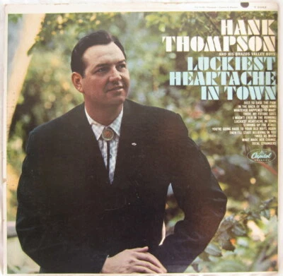 Hank Thompson ‎– Luckiest Heartache In Town, Vinyl, LP, 1965, Very Good - Image 1 of 4