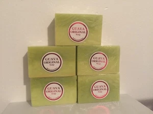 5 jabones originales de rejuvenecimiento de la piel de guayaba para blanquear la sarna del acné - Imagen 1 de 2