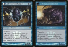 Ludevic's Test Subject // Ludevic's Abomination - Foil Promo Innistrad LP MTG