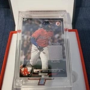 Jersey Fusion 2022 Jackie Bradley Jr. Buyback GU JERSEY RELIQUIA CON CAJA ORIGINAL - Imagen 1 de 4