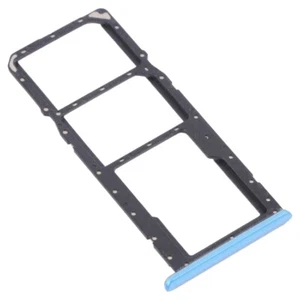 OPPO Realme C21 / C21Y / C20 /C20A tiroir double carte SIM card tray holder BLEU - Photo 1 sur 4