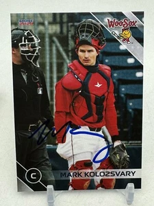 2024 Choice Mark Koloszvary Minor League Rookie Worcester Boston Red Sox SIGNIERT - Bild 1 von 2