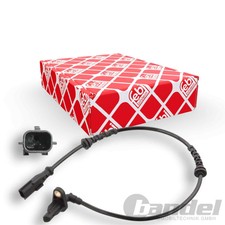 FEBI ABS WHEEL SPEED SENSOR REAR AXLE LEFT for DACIA LOGAN SANDERO RENAULT