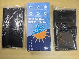 Manga de compresa Novasport rodilla/codo/pantorrilla reutilizable caliente/frío - talla grande paquete de 2 - Imagen 1 de 10
