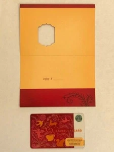 Starbucks Card 2007 2008 Renaissance Valentines with sleeve Old Logo RARE New - Picture 1 of 6