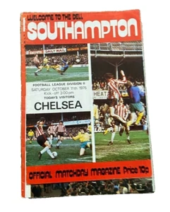 SOUTHAMPTON V CHELSEA - DIVISION TWO - 11/10/1975 - Picture 1 of 1