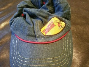Mickey Mouse Denim Baseball Cap - Picture 1 of 2