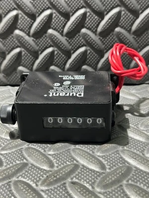 Durant Eaton 6-Y-1-RMF-U Electric Counter 120VAC 7W Industrial Tally Watertown - Image 1 of 4
