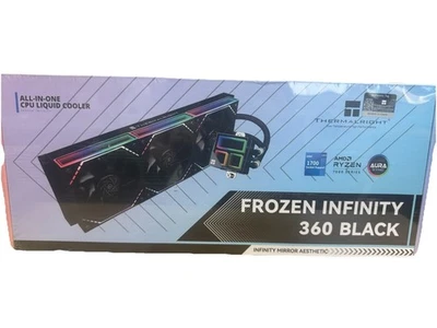Thermalright Frozen Infinity 360 Black CPU Water Cooler,360 Aio  - Image 1 of 4