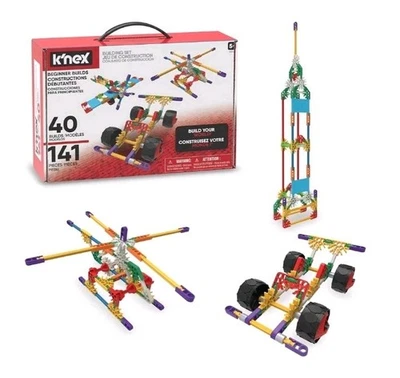 K'NEX 40 Model Building Set, 141 Pieces, STEM Toy, Ages 5+ Creative Construction - Image 1 of 4