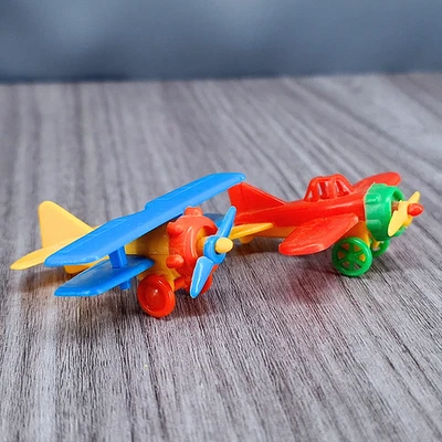 Curtis Henschel Miniature Plastic Toy Planes Germany Collectibles - Image 1 of 4