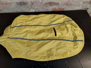 Dog Whisperer Rain Jacket Size XL Yellow F - Picture 1 of 4