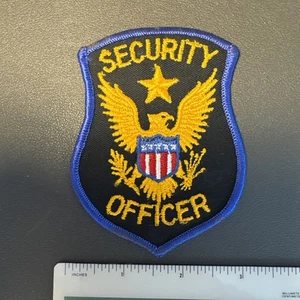 Security Officer Patch bestickt - Bild 1 von 2