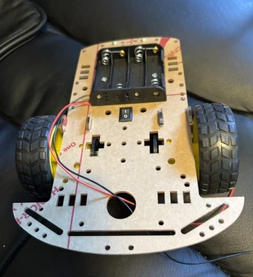 2WD Robot Smart Car Chassis Kits Speed Encoder 65x26mm Tyre for Arduino PI  - Image 1 of 4