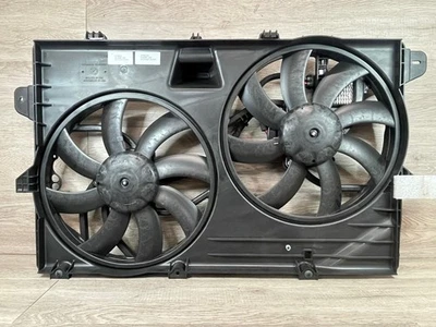 2007-2015 Lincoln MKX Dual Radiator Cooling Fan Motor Assembly CT43-8C607-AB OEM - Image 1 of 4