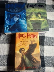 Posten Harry Potter von J K Rowling Bücher 5-7 ALLE AMERIKANISCHEN/1. AUFLAGE HARDCOVER - Bild 1 von 20