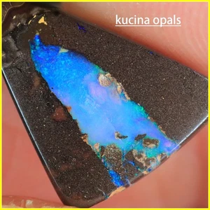 5CT Natural AUSTRALIA KOROIT Boulder Opal Stone + VIDEO - Picture 1 of 9